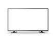 Television Set with Blank Screen