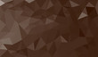 Brown abstract geometric triangular polygon style illustration graphic background
