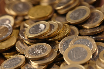 euro coins