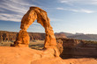 © oscity - Views of the Delicate Arch in Arches National Park, Utah, USA