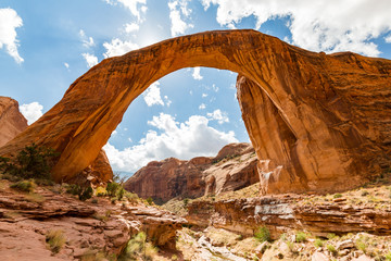 Rainbow Arch at the Lake Powell, Utah