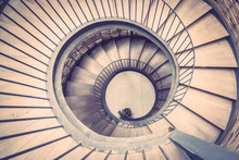 Spiral Circle Staircase