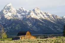 Famous Historic Barn In The GRand Tetons.