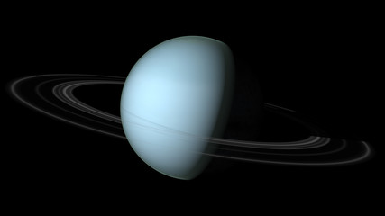 Wall Mural - uranus elements of this image furnished by nasa