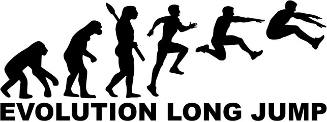 Poster - Long Jump evolution