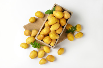 Poster - box of potatoes