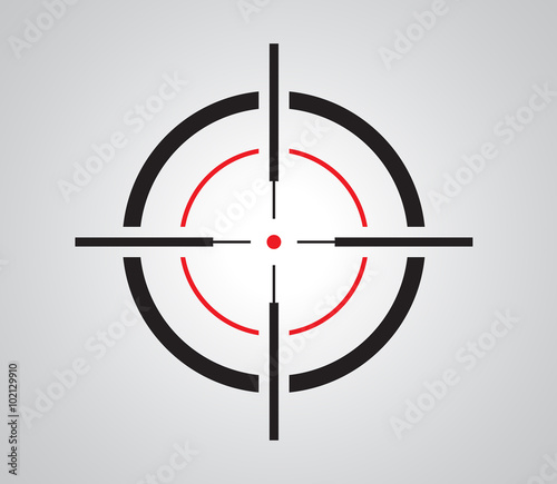 Cuadros en Lienzo Crosshair, reticle, viewfinder, target graphics