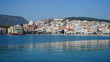 Mytilene, Lesvos. The center of the city. Bay.