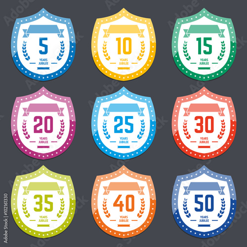 5 year anniversary color