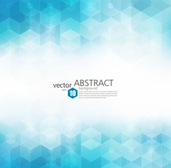 Aufkleber - Vector Abstract geometric background. Template brochure design