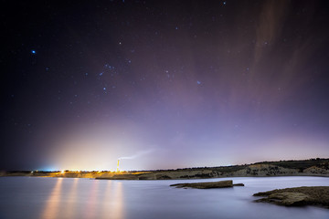 Wall Mural - orion over delimara