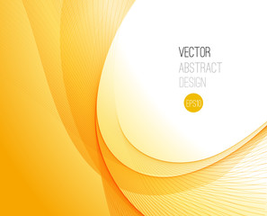 Poster - Abstract smooth wave motion illustration