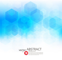 Aufkleber - Vector Abstract geometric background. Template brochure design