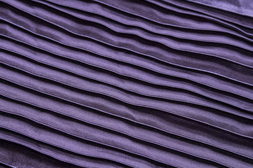purple pleated fabric texture