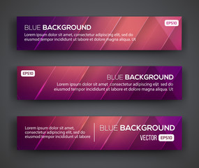Wall Mural - abstract banners. vector eps10 backgrounds.