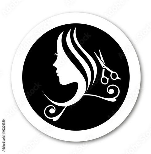 Hairstylist Icon Firsor Buy This Stock Vector And Explore
