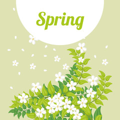 Wall Mural - Spring season design 