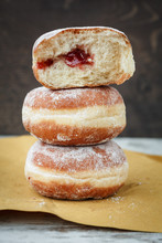 Jam-filled Doughnuts – Berliner/Krapfen