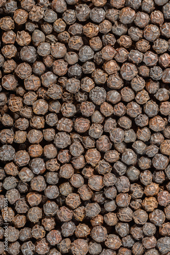 Naklejka na meble food background of black pepper