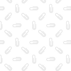 Paper clip .Seamless pattern vector design.