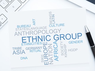 Sticker - Ethnic group