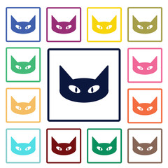 Naklejka na meble cat icon