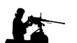 © b_susann_k - a soldier with a heavy machine gun