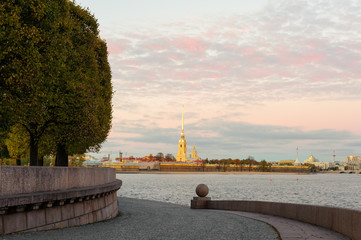 Wall Mural - St Petersburg in the evening, St Petersburg, Russia