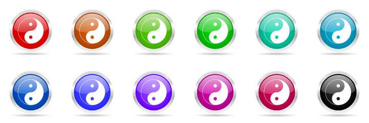 Poster - vector icons set