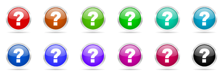 Poster - colorful vector web icon set