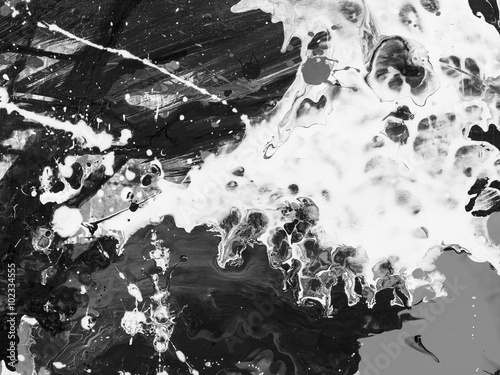 Obrazy wieloczęściowe ręcznie malowane monochromatyczne tła