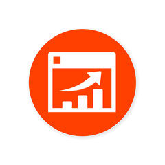 Orange Flat App Icon