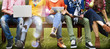 © Rawpixel.com - Teenagers Young Team Together Cheerful Concept