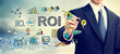 © Tierney - Businessman drawing ROI concept