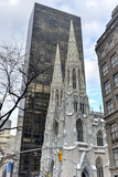 Fototapeta Miasta - Saint Patrick's Cathedral - NYC