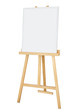 © VTT Studio - Painting stand wooden easel with blank canvas poster board