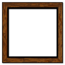 Old Weathered Picture Frame