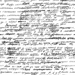 Poster - Seamless pattern of geometry, math, physics, electronic engineering subjects. Mathematics equation and calculations, endless hand writing. Black Background. 