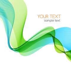 Poster - abstract motion wave illustration