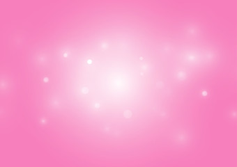 Wall Mural - Light pink glowing bokeh abstract background