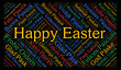 © Ricochet64 - Happy Easter in different languages word cloud