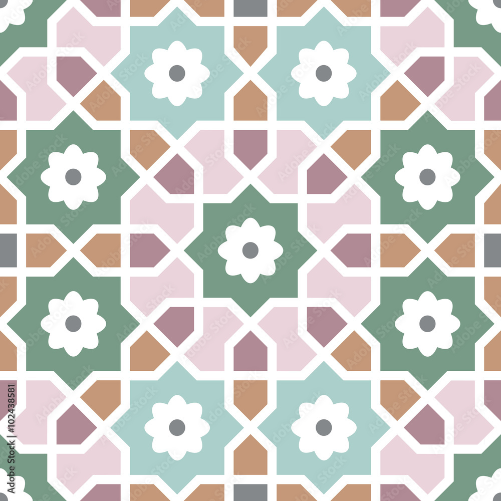 arabian pattern Stock Vector | Adobe Stock