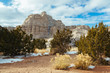 Plaza Blanca in Winter in the Northern New Mexico Desert