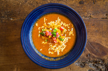 Traditional Mexican Tortilla Soup