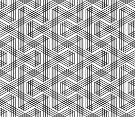 Seamless zigzag lines pattern.