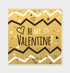 Sticker - Happy valentines day and weeding cards design