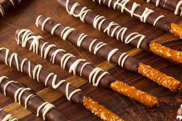 Poster - Dark Chocolate Covered Pretzels