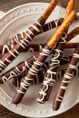 Sticker - Dark Chocolate Covered Pretzels