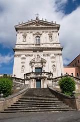 Wall Mural - Church Santi Domenico e Sisto in Rome, Italy