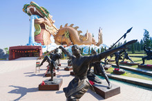 Big Dragon At Dragon Descendants Museum, Suphanburi, Thailand
